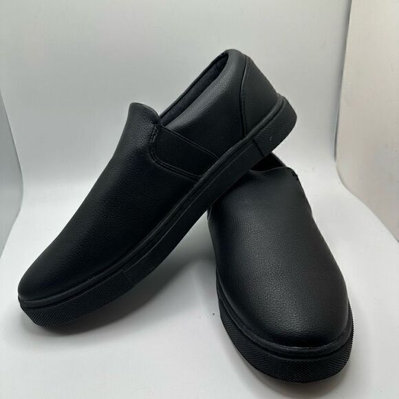 CUSHIONAIRE Women's Slip on Sneaker +Comfort Foam 8 WIDE BLACK - Picture 7 of 7